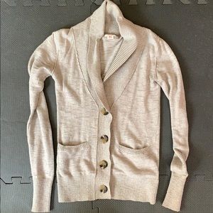 Taupe cardigan